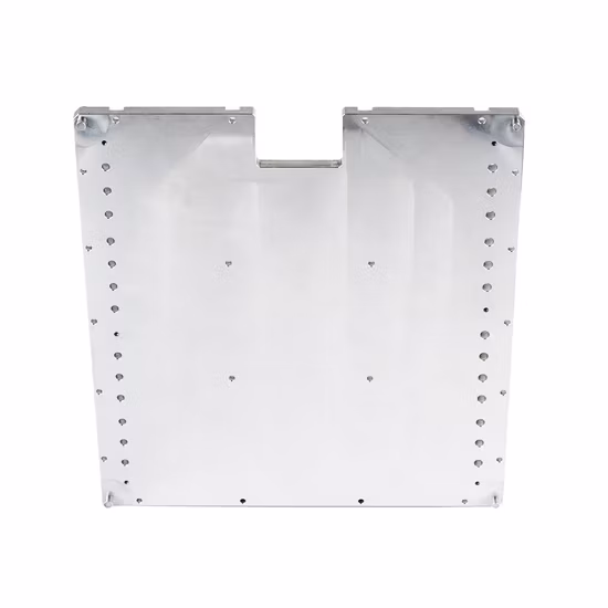 High Power Vacuum Brazing Cold Water Block S Type Flow Channel Aluminum Liquid Cold Plate