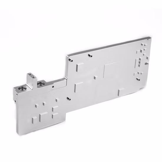 High Power Vacuum Brazing Cold Water Block S Type Flow Channel Aluminum Liquid Cold Plate