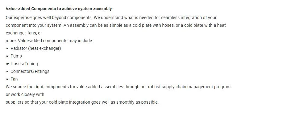 Battery Packs Customized Copper Tube Liquid Cold Cooling Plate Heat Exchange